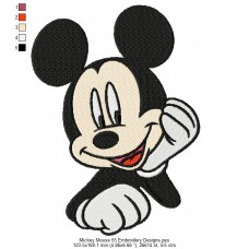 Mickey Mouse 55 Embroidery Designs